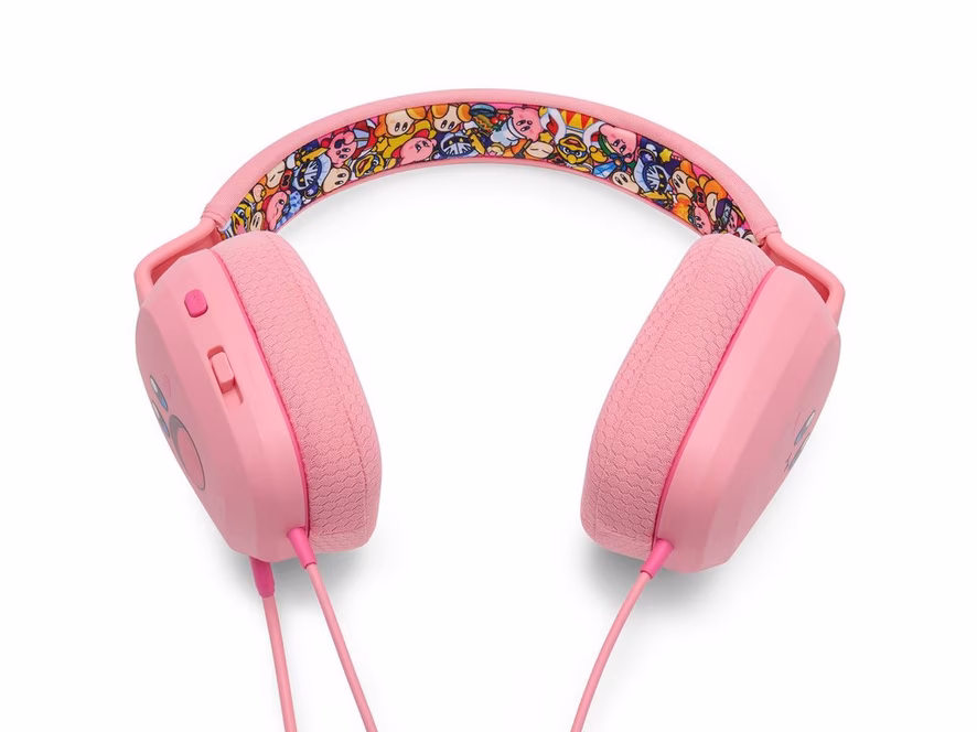 GameStop PowerA Wired Stereo Headset for Nintendo Switch - Kirby Mouthful