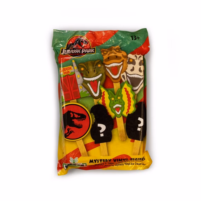 GameStop CultureFly Jurassic Park Meltz Collectible Figure Blind Bag