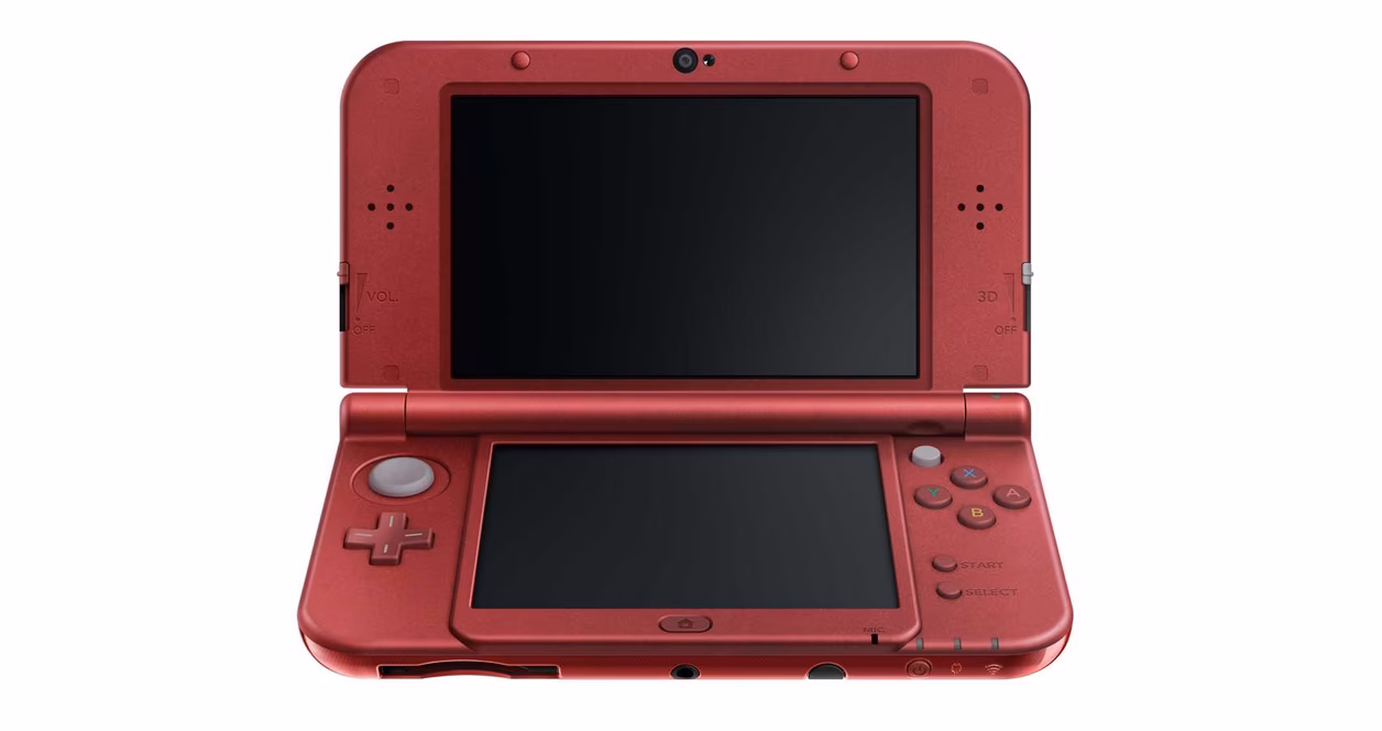 GameStop New Nintendo 3DS XL Handheld Console - Red