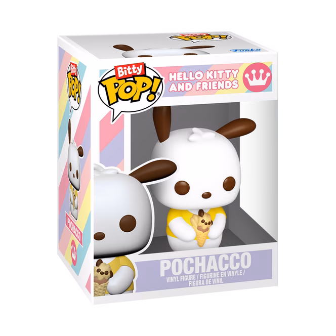 GameStop Funko Bitty POP! Sanrio Hello Kitty and Friends Vinyl Figure Set 4-Pack (Keroppi, Hello Kitty–Unicorn, Pochacco, and Mystery Pop!)