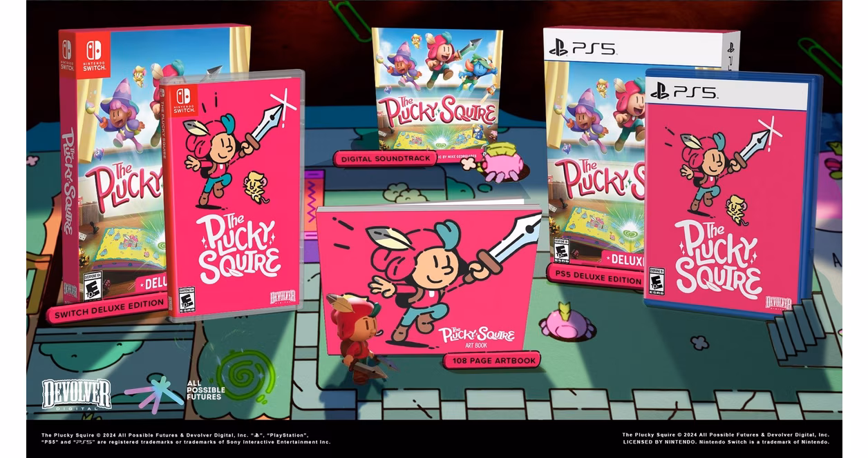 GameStop The Plucky Squire: Devolver Deluxe - Nintendo Switch