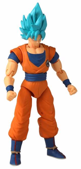 GameStop Bandai Dragon Ball Super Super Saiyan Blue Goku Dragon Stars 6.5-in Action Figure