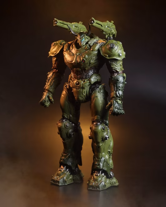 GameStop McFarlane Toys DOOM: The Dark Ages Slayer Doom Slayer (Mech Suit) 12-in Action Figure