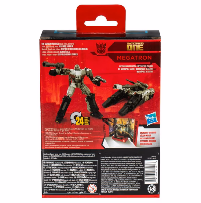 GameStop Hasbro Tranformers Toys Studio Series Deluxe Class One 114 Megatron 4.5-in Action Figure