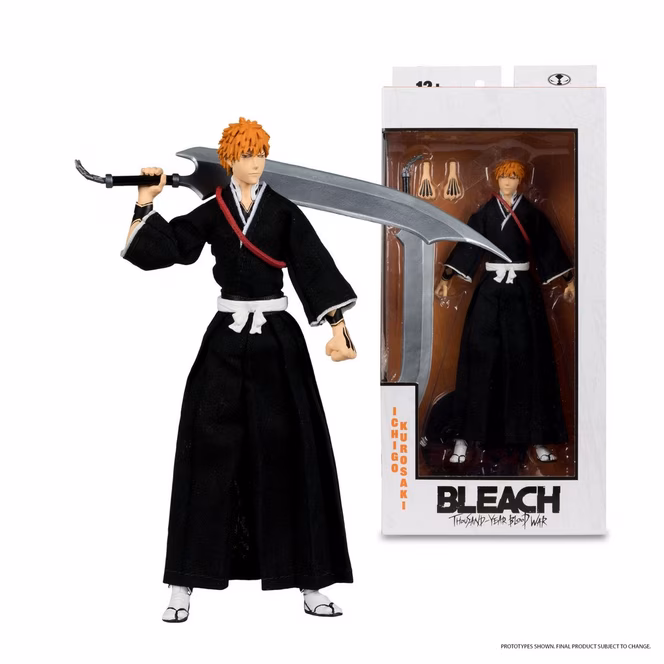GameStop Mcfarlane Toys Bleach: Thousand Year Blood War Ichigo Kurosaki 7-in Action Figure