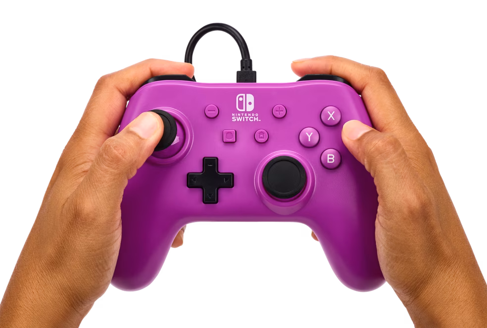 GameStop PowerA Wired Controller for Nintendo Switch - Grape Purple