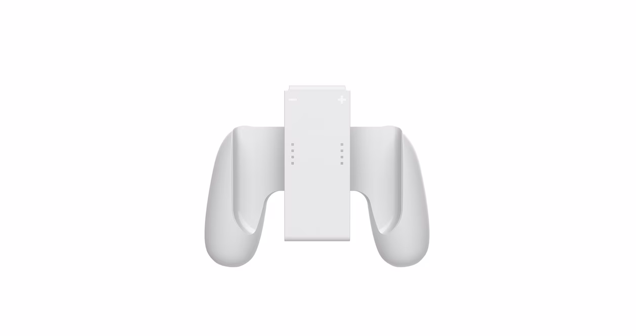 GameStop GameStop JoyCon Grip for Nintendo Switch - White