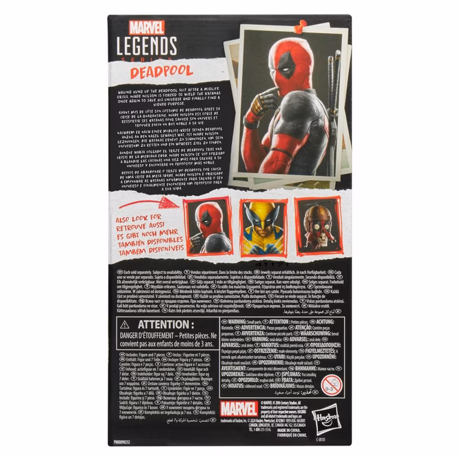 GameStop Hasbro Marvel Legends Deadpool and Wolverine Deadpool 6-in Action Figure
