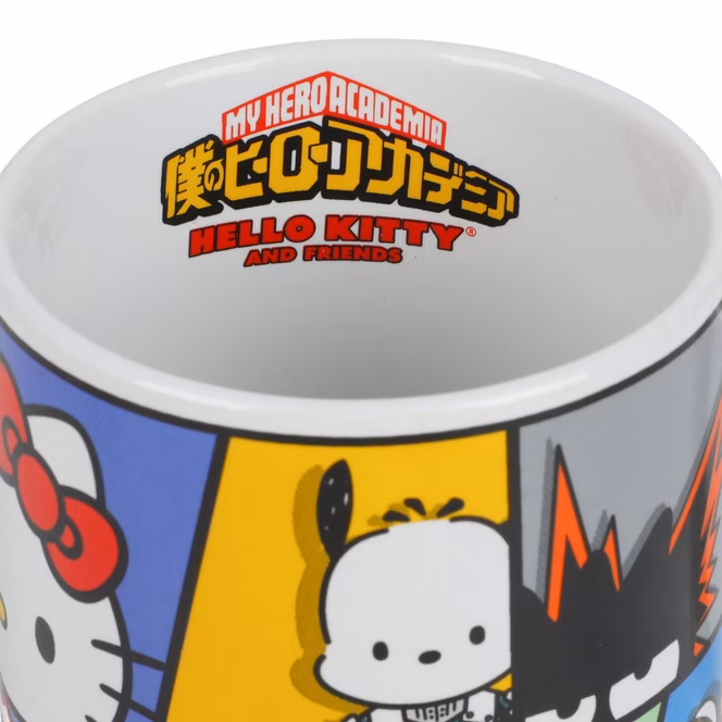 GameStop Hello Kitty X My Hero Academia 16 oz Ceramic Coffee Mug