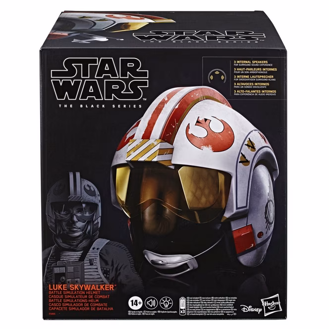 GameStop Hasbro Star Wars: The Black Series Luke Skywalker Battle Simulation Helmet