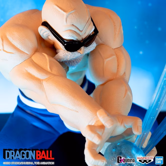 GameStop Banpresto Dragon Ball Z Master Roshi (Materia Kamesennin) 5.1-in Statue