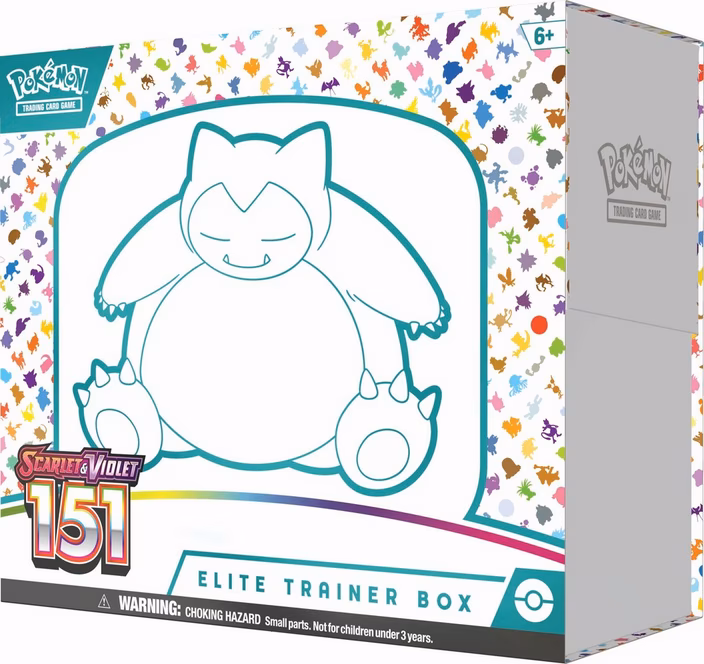 GameStop Pokemon Trading Card Game: Scarlet and Violet 151 Collection Elite Trainer Box