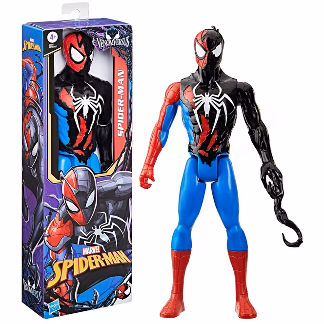 GameStop Hasbro Marvel Spider-Man Venom vs Titan Hero Series Spider-Man Action Figure