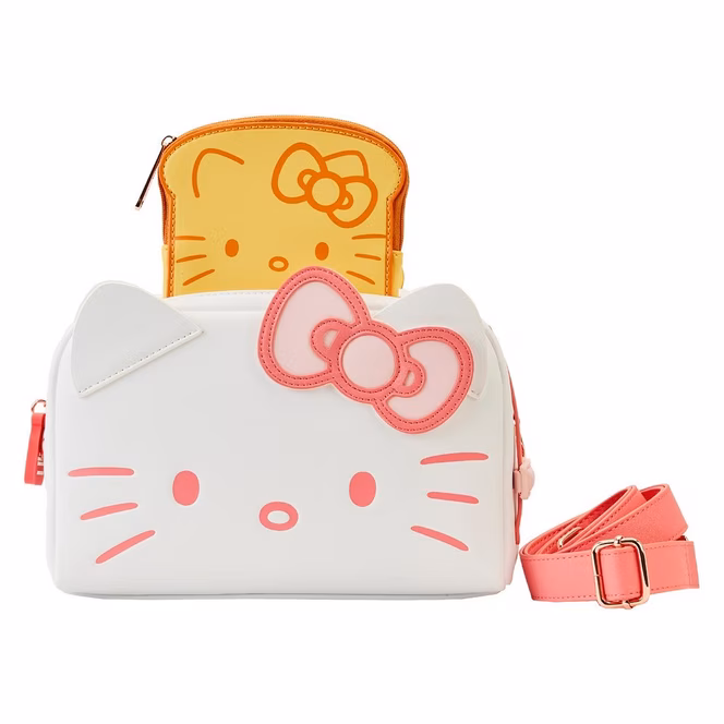 GameStop Loungefly Sanrio Hello Kitty Breakfast Toaster Crossbody Bag