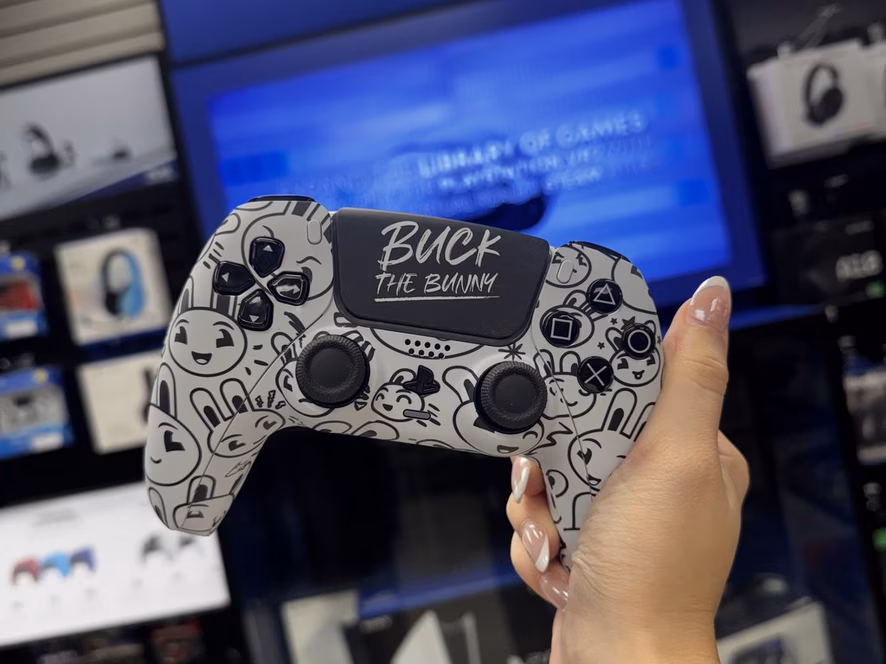 GameStop Sony DualSense Wireless Controller for PlayStation 5 - Buck the Bunny (GameStop Exclusive Design)