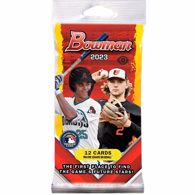 GameStop 2023 Topps Bowman MLB Baseball Retail 24-Pack Box