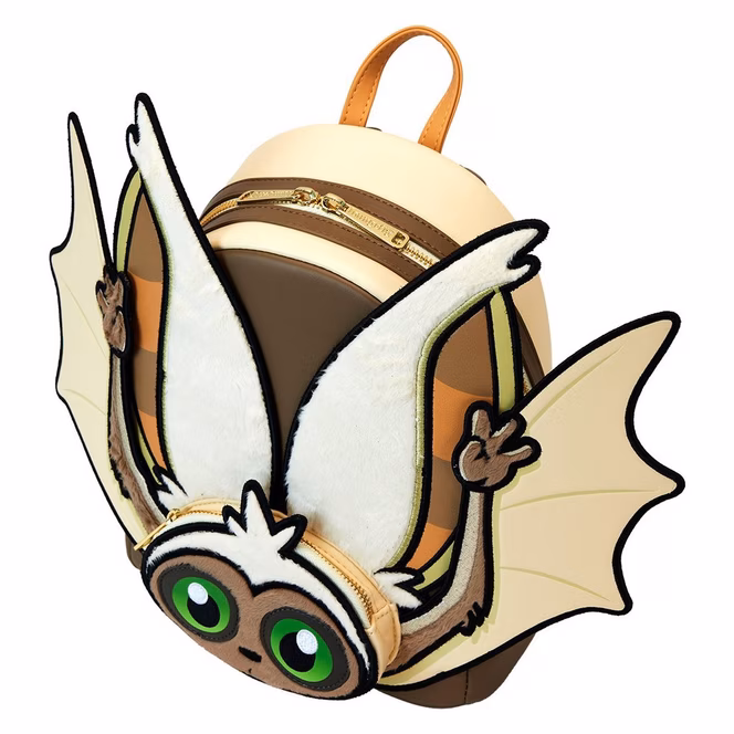 GameStop Loungefly Avatar: The Last Airbender Momo Plush Cosplay Mini Backpack