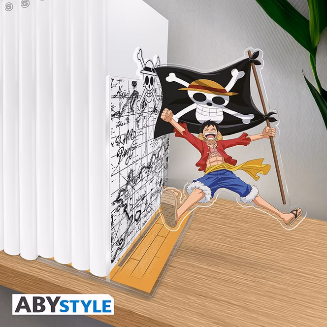 GameStop ABYstyle One Piece Luffy Acrylic Bookend Figure