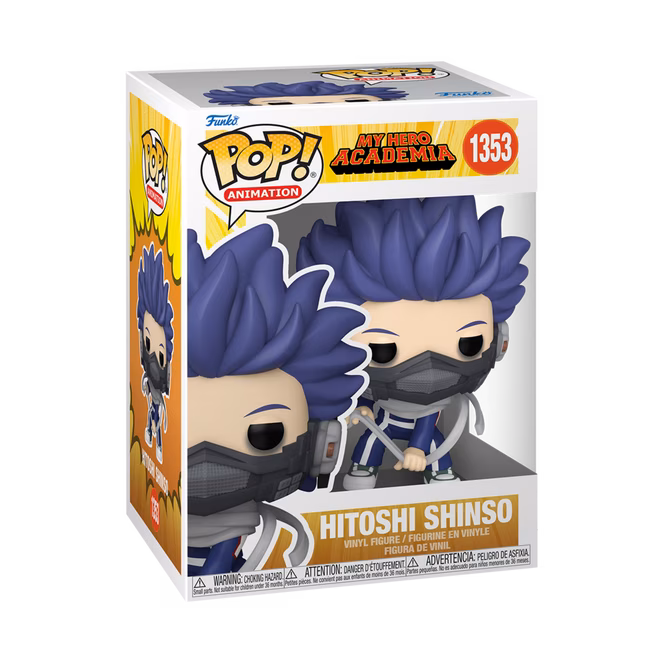 GameStop Funko POP! Animation: My Hero Academia Hitoshi Shinso 4.6-in Vinyl Figure