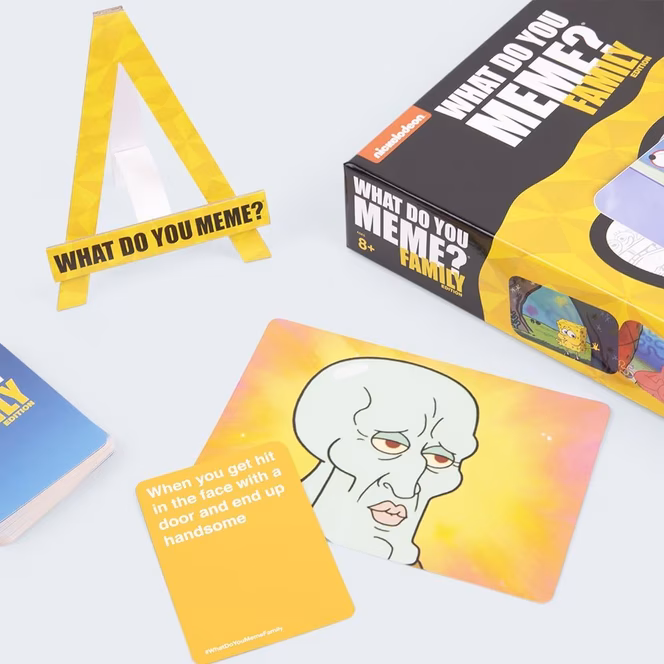 GameStop WHAT DO YOU MEME? SpongeBob SquarePants Expansion Pack Card Game