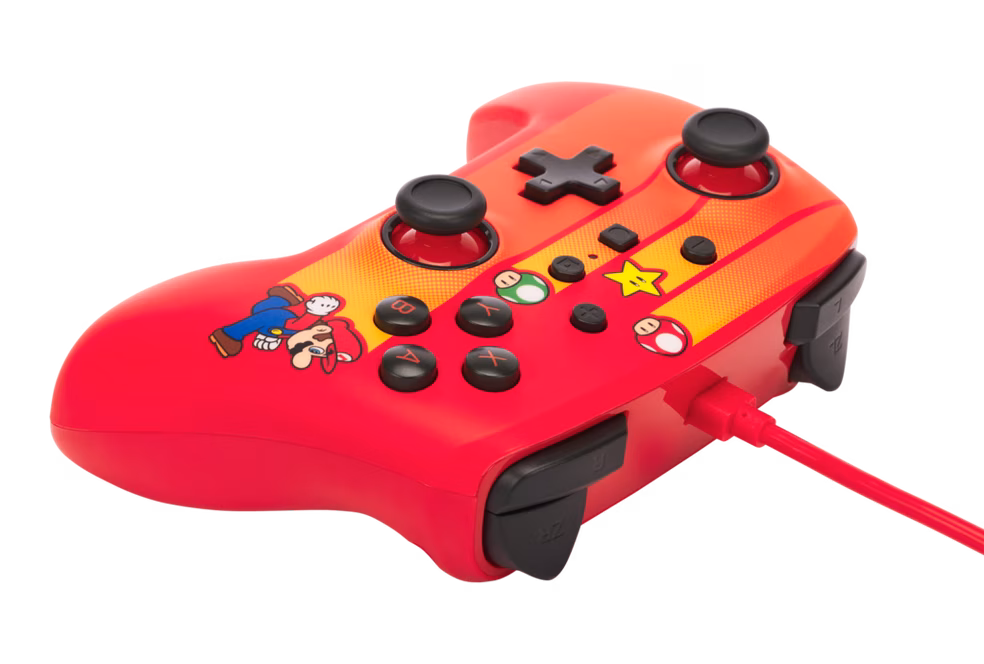 GameStop PowerA Enhanced Wired Controller for Nintendo Switch - Speedster Mario