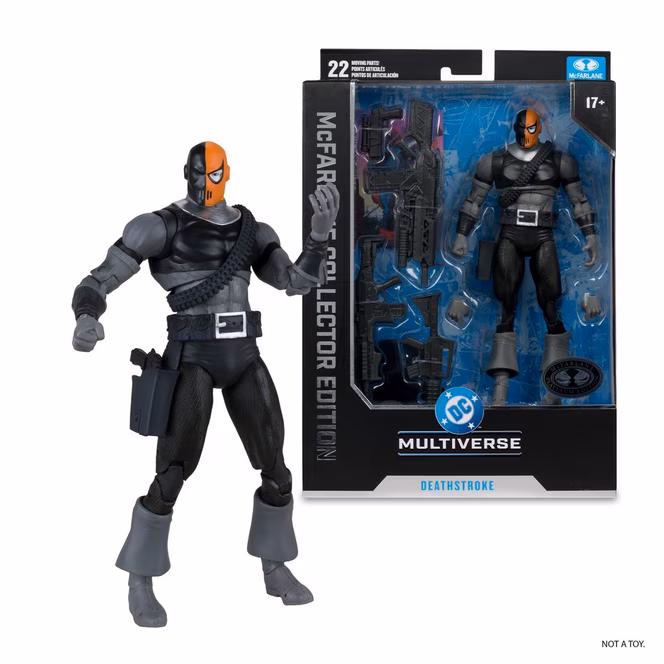 GameStop McFarlane Toys DC Collector Edition Deathstroke (or Chase) 7-in Action Figure