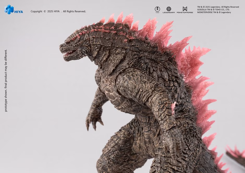 GameStop HIYA Exquisite Basic Series Godzilla x Kong The New Empire Godzilla (Heat Ray Godzilla Evolved Ver.) 6-in Action Figure