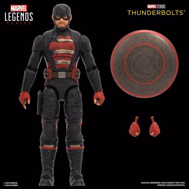 GameStop Hasbro Marvel Legends: Thunderbolts John F. Walker and Sentry 6-In Action Figure Set