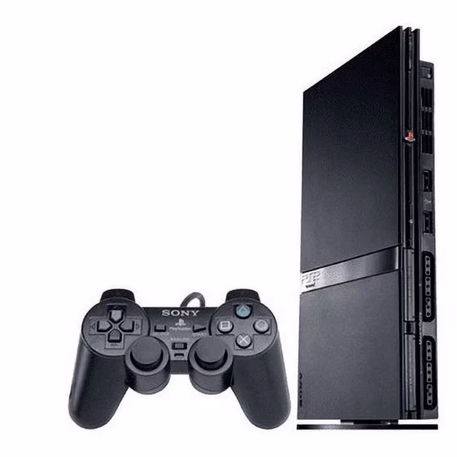 GameStop Sony PlayStation 2 Slim Complete System