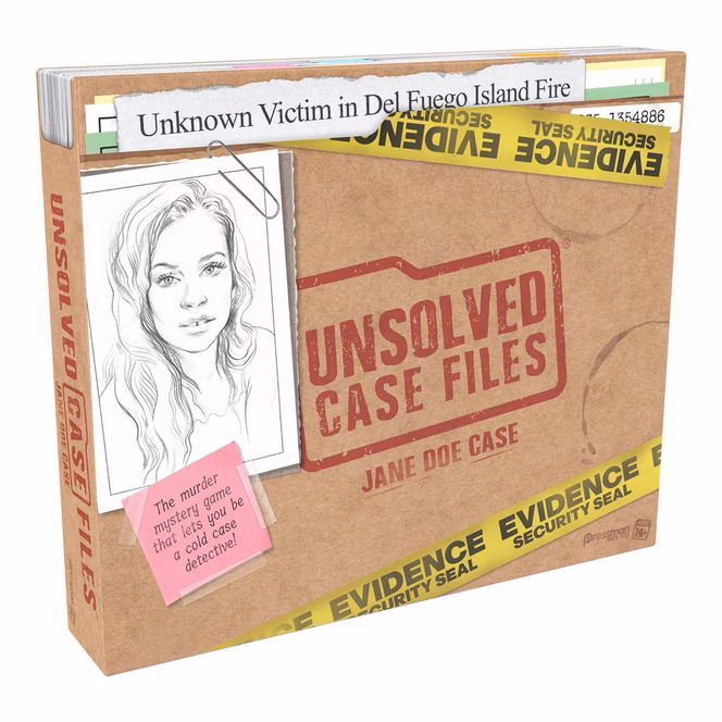 GameStop Unsolved Case Files: Jane Doe Board Game