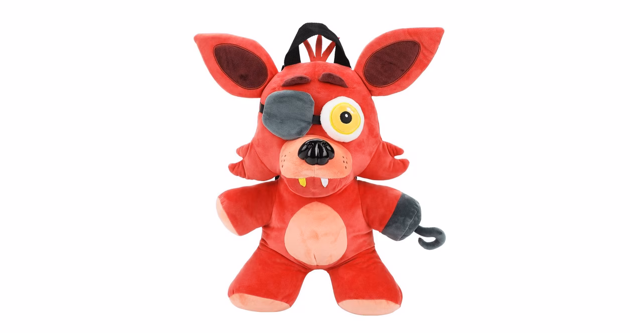 GameStop Five Nights at Freddy's Foxy Plush 16-in Mini Backpack