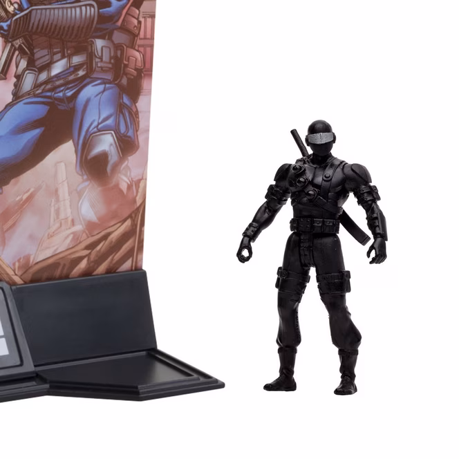 GameStop McFarlane Toys G.I. Joe Duke and Snake Eyes  3-in Figure Set with 2 Comics