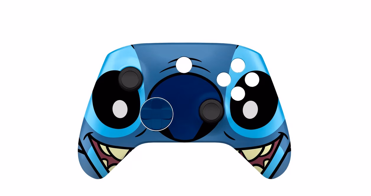 GameStop CANDY CON x Disney Lilo and Stitch - Stitch Combo Pack Controller Kit GameStop Exclusive