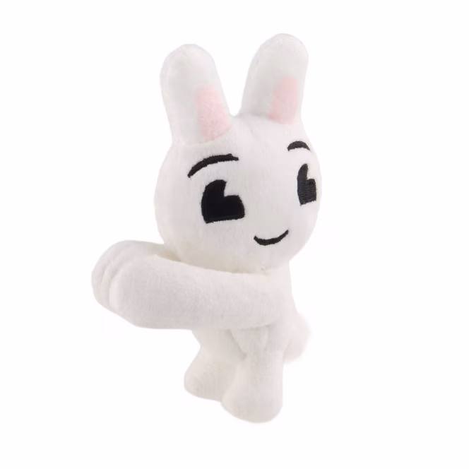GameStop Buck the Bunny Snuggly Snap Plush GameStop Exclusive