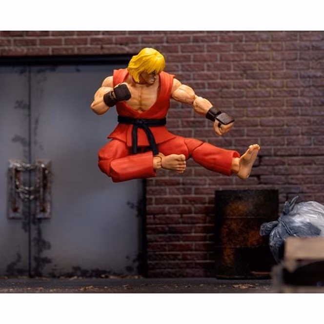 GameStop Jada Toys Street Fighter II Ken 6-in Action Figure