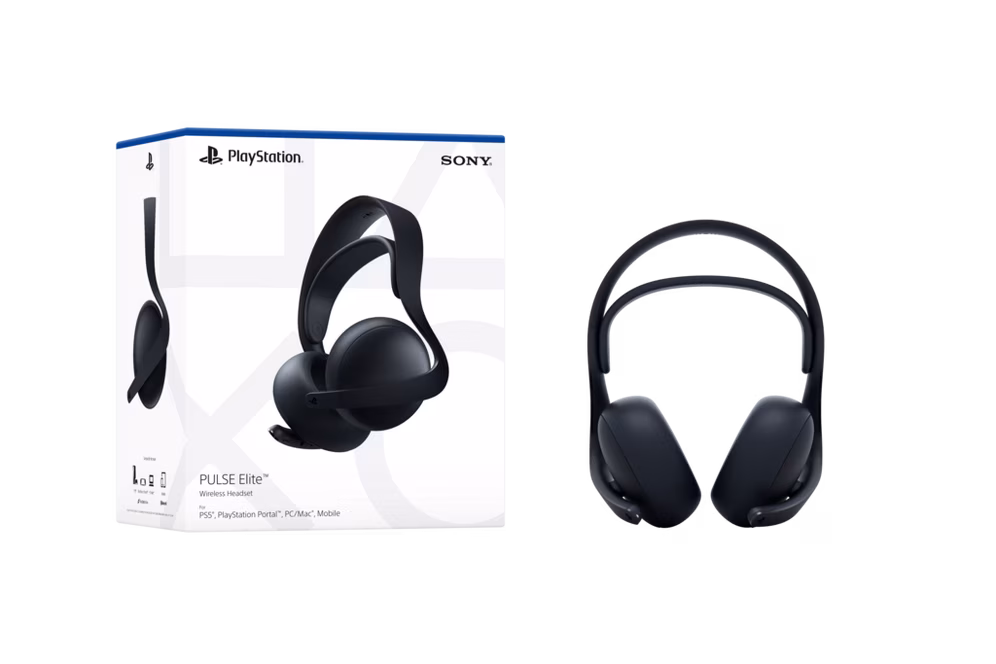GameStop Sony PULSE Elite Wireless Gaming Headset for PlayStation 5 - Midnight Black