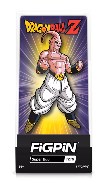 GameStop FiGPiN Dragon Ball Z Super Buu (Majin Buu) 3-in Collectible Enamel Pin GameStop Exclusive