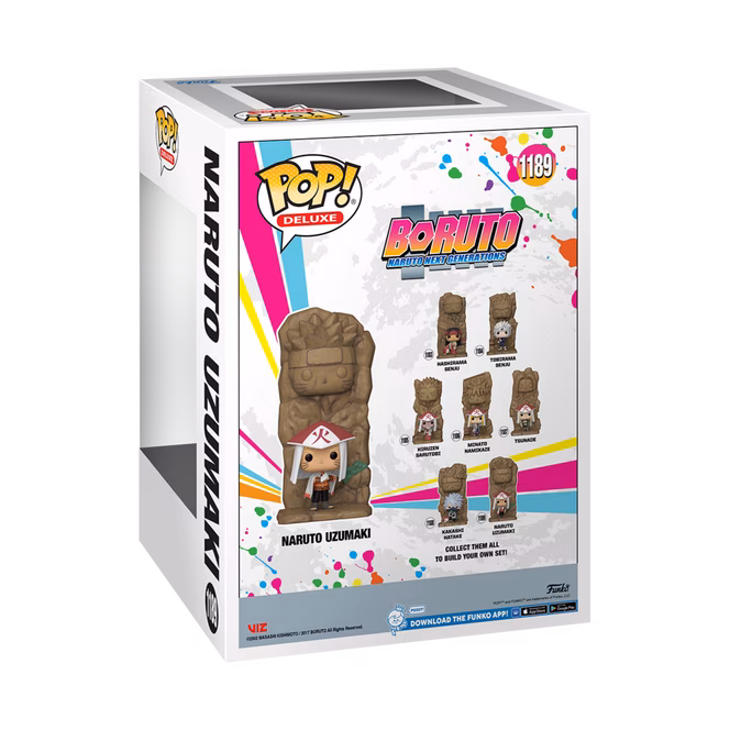 GameStop Funko POP! Deluxe: Boruto: Naruto Next Generations Naruto Uzumaki 9-in Vinyl Figure GameStop Exclusive