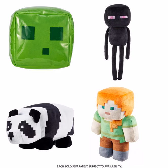 GameStop Minecraft Mobs 8-in Plush (Styles May Vary)