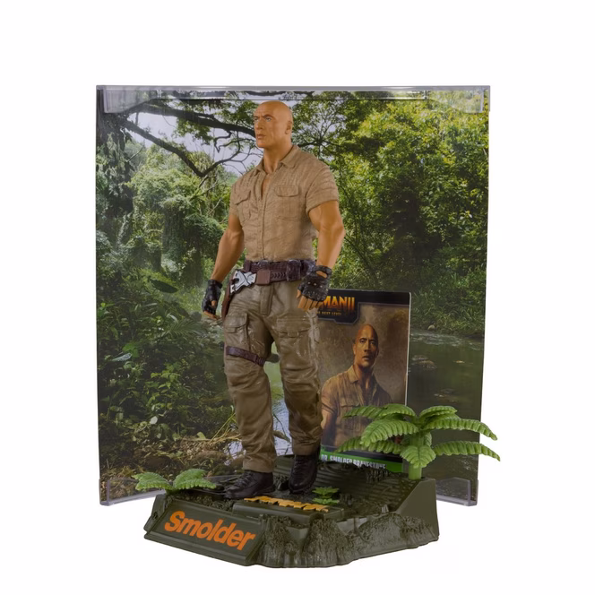 GameStop McFarlane Toys Movie Maniacs: Jumanji Dr. Smolder Bravestone 6-in Statue