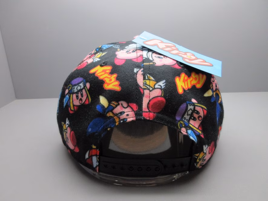 GameStop Kirby Powered Up Flat Billed Baseball Hat