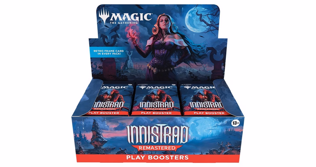 GameStop Magic: The Gathering Innistrad Remastered Play Booster Display (36 Boosters)