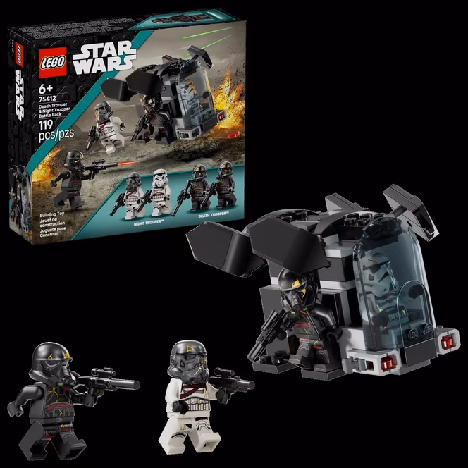 GameStop LEGO Star Wars Death Trooper and Night Trooper Battle Pack 75412