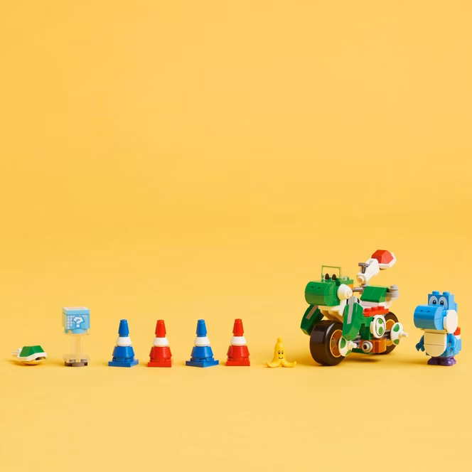 GameStop LEGO Super Mario Kart Yoshi Bike 72031