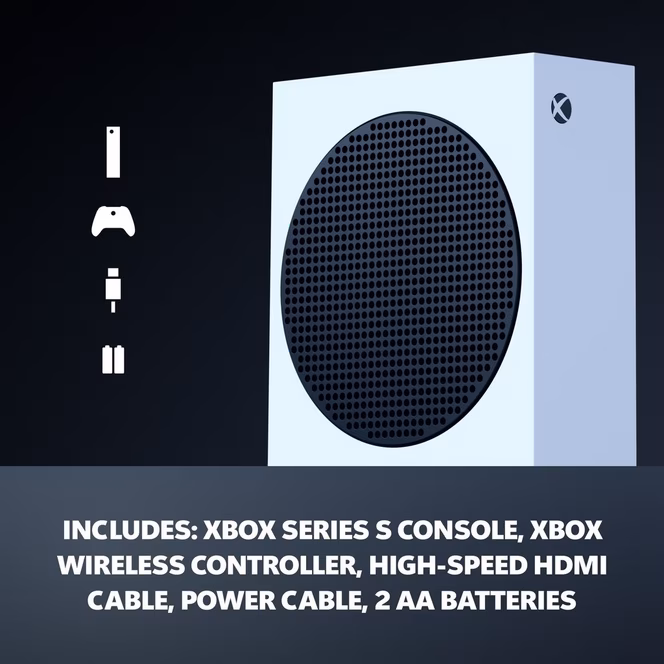 GameStop Microsoft Xbox Series S All Digital Console 512GB SSD - 120FPS - Robot White