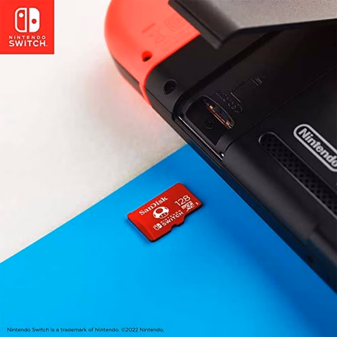GameStop SanDisk microSDXC Card 128GB for Nintendo Switch