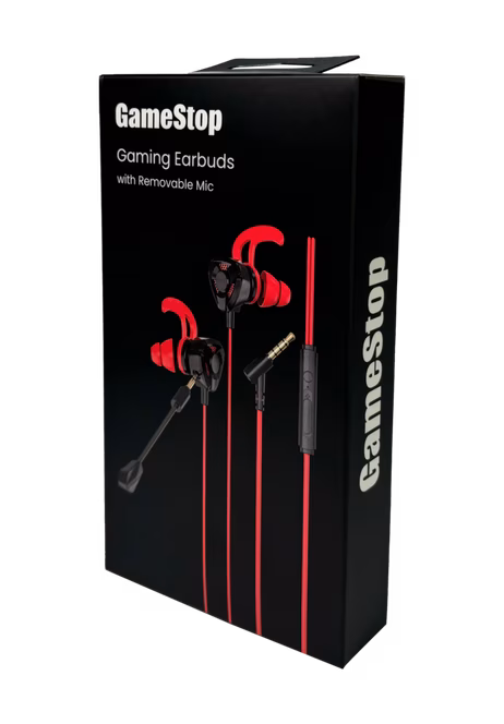 GameStop GameStop Red and Black Earbuds with mic GameStop Exclusive