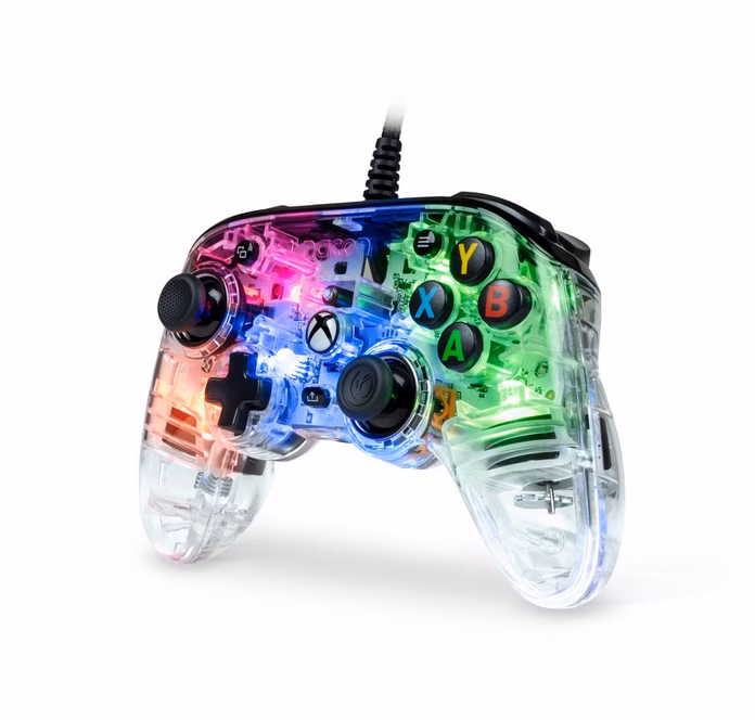 GameStop Nacon Limited Edition Colorlight Wired Controller for Xbox Series X/S, Xbox One and Windows 10/11