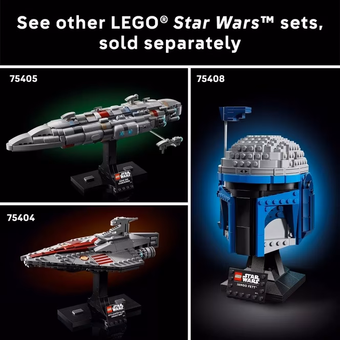 GameStop LEGO Star Wars Brick-Built Star Wars Logo Building Kit 75407