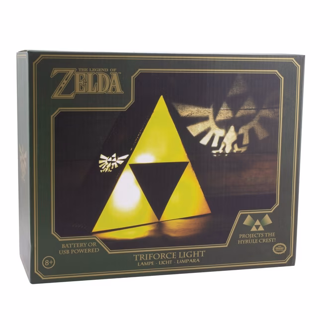 GameStop The Legend of Zelda Triforce 8-in Light